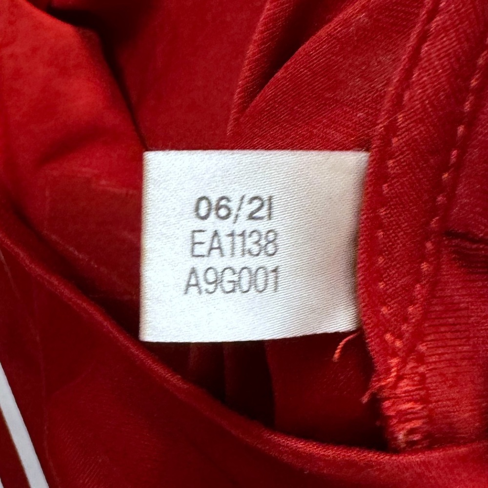 Adidas Nebraska Cornhuskers Football Shirt Medium NCAA Big Red EA1128 University - Picture 7 of 7